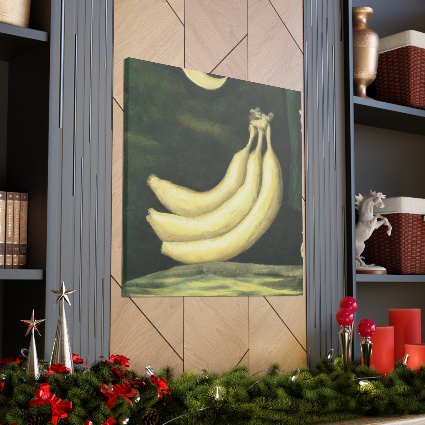 Bananas in a Bowl - Canvas