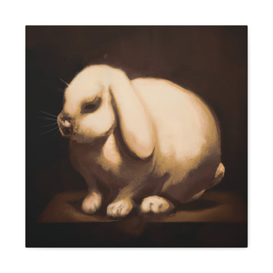 "Rabbit in Neoclassicism" - Canvas