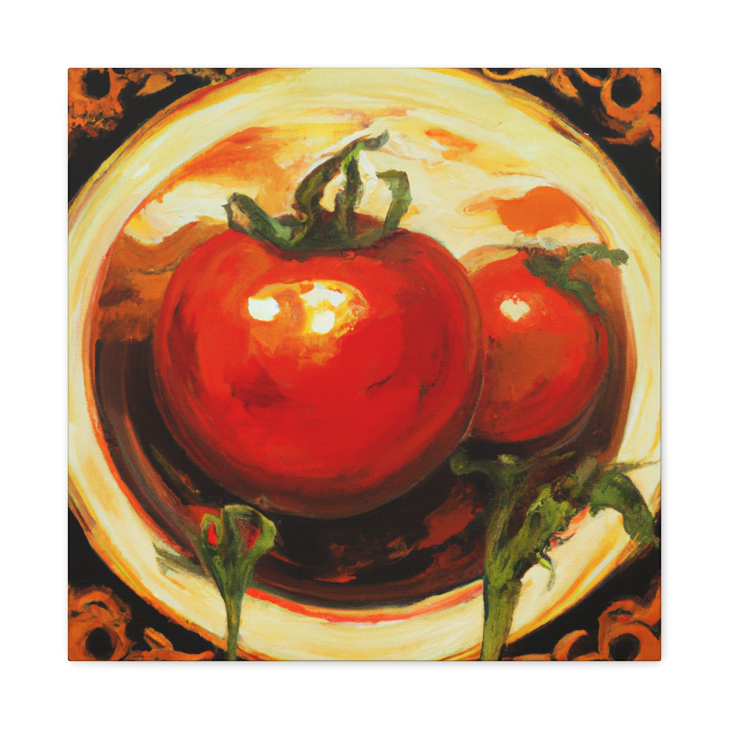 Tomatos in Baroque - Canvas