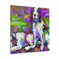 "Springer Spaniel Reflection" - Canvas