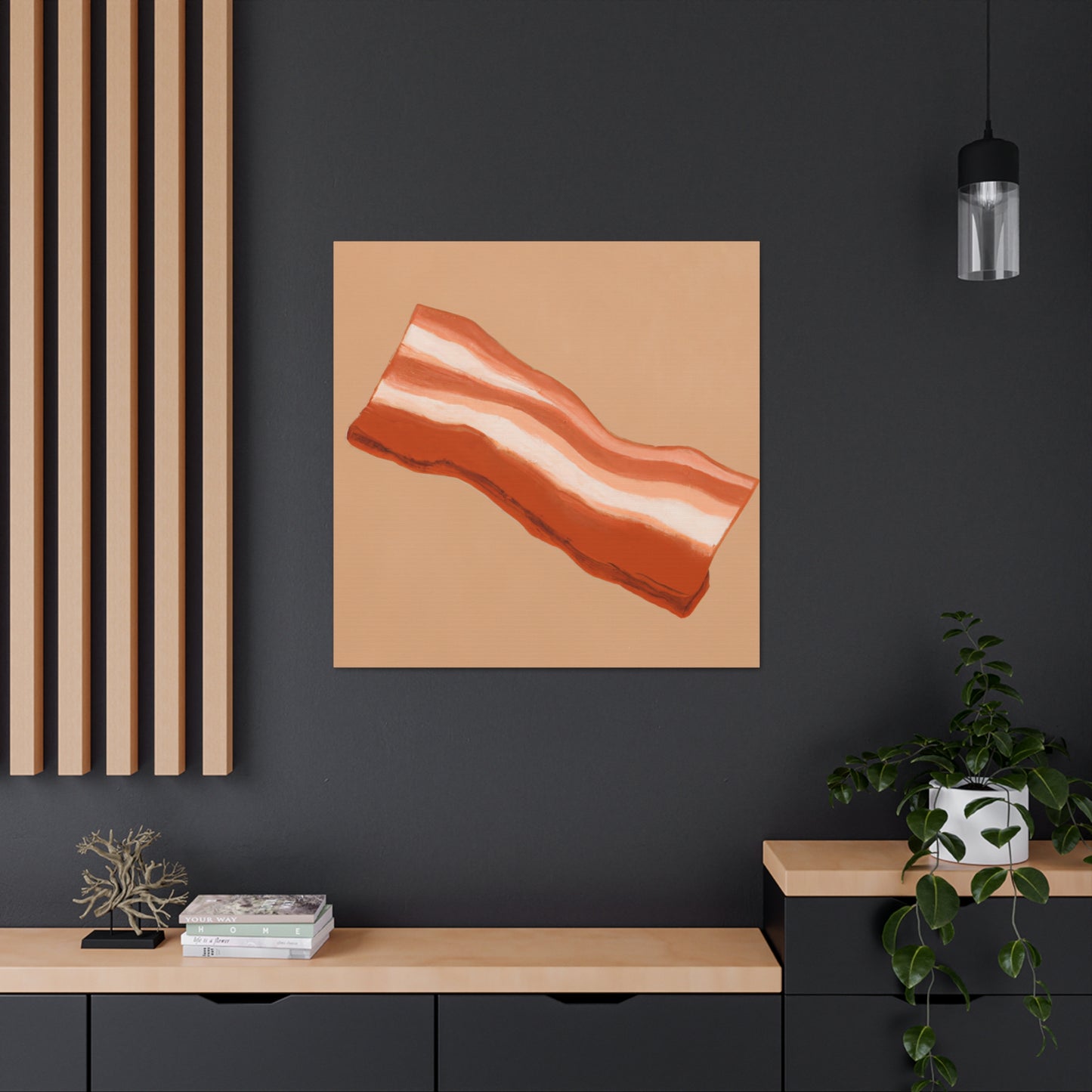 "Bacon Minimalism Dream" - Canvas