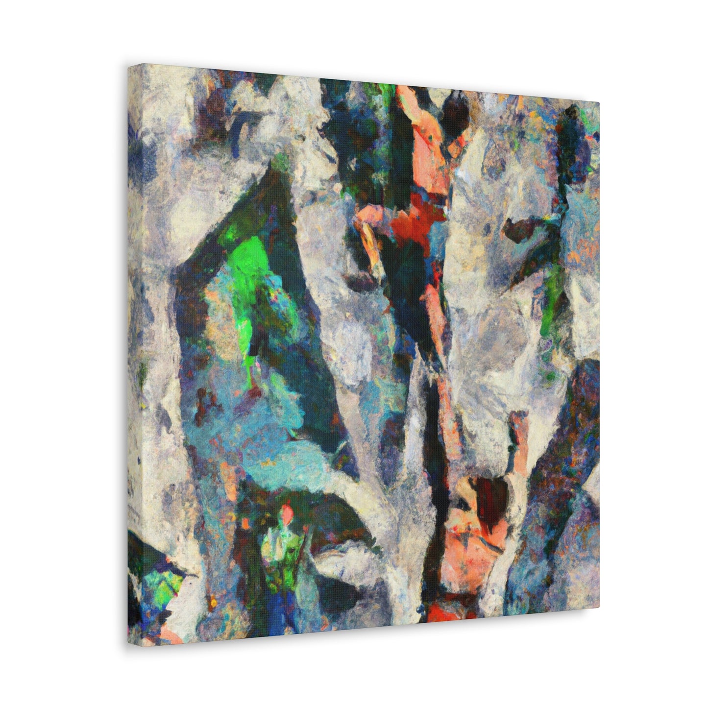 "Rock Climbing Surreality" - Canvas