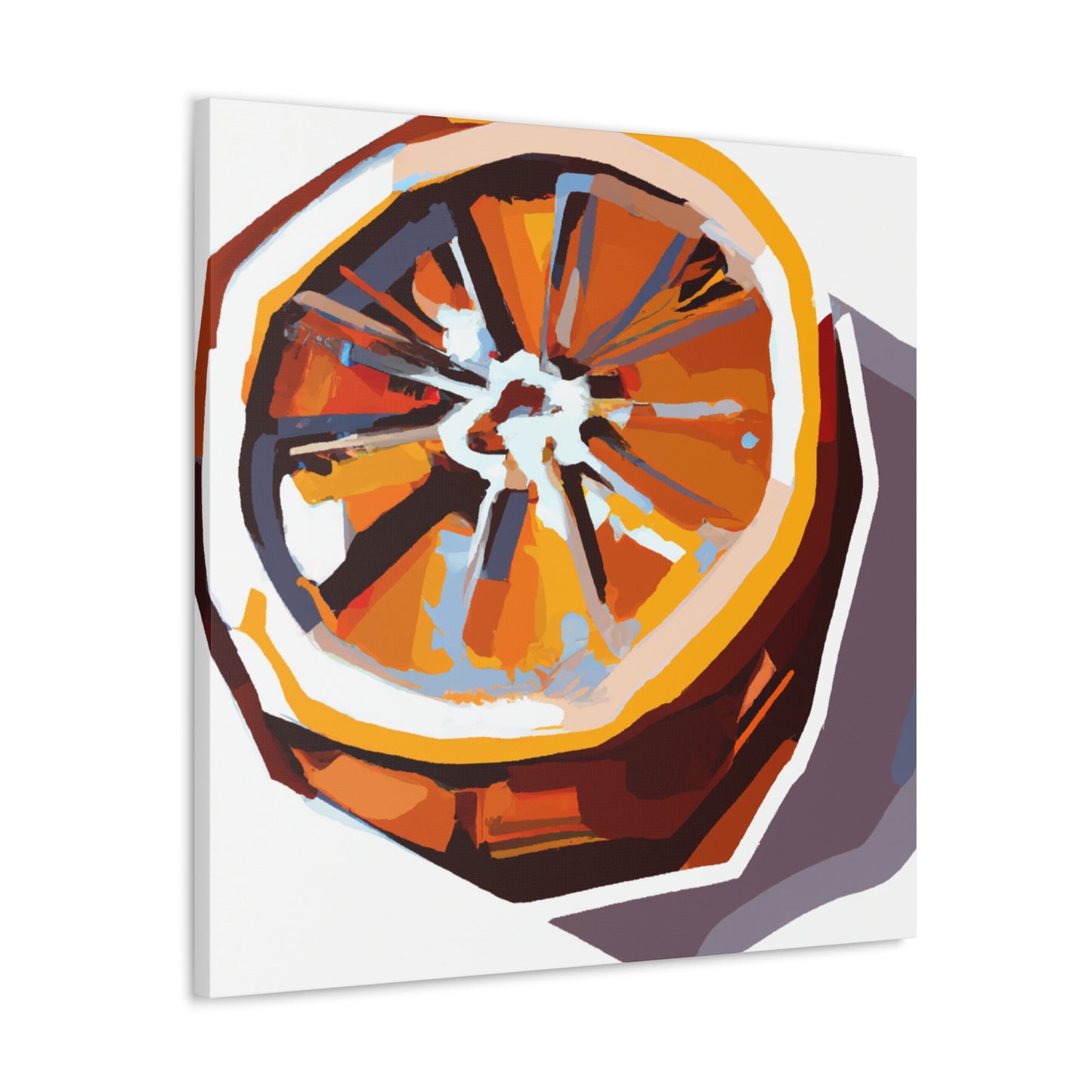 Orange Pop Vibes - Canvas