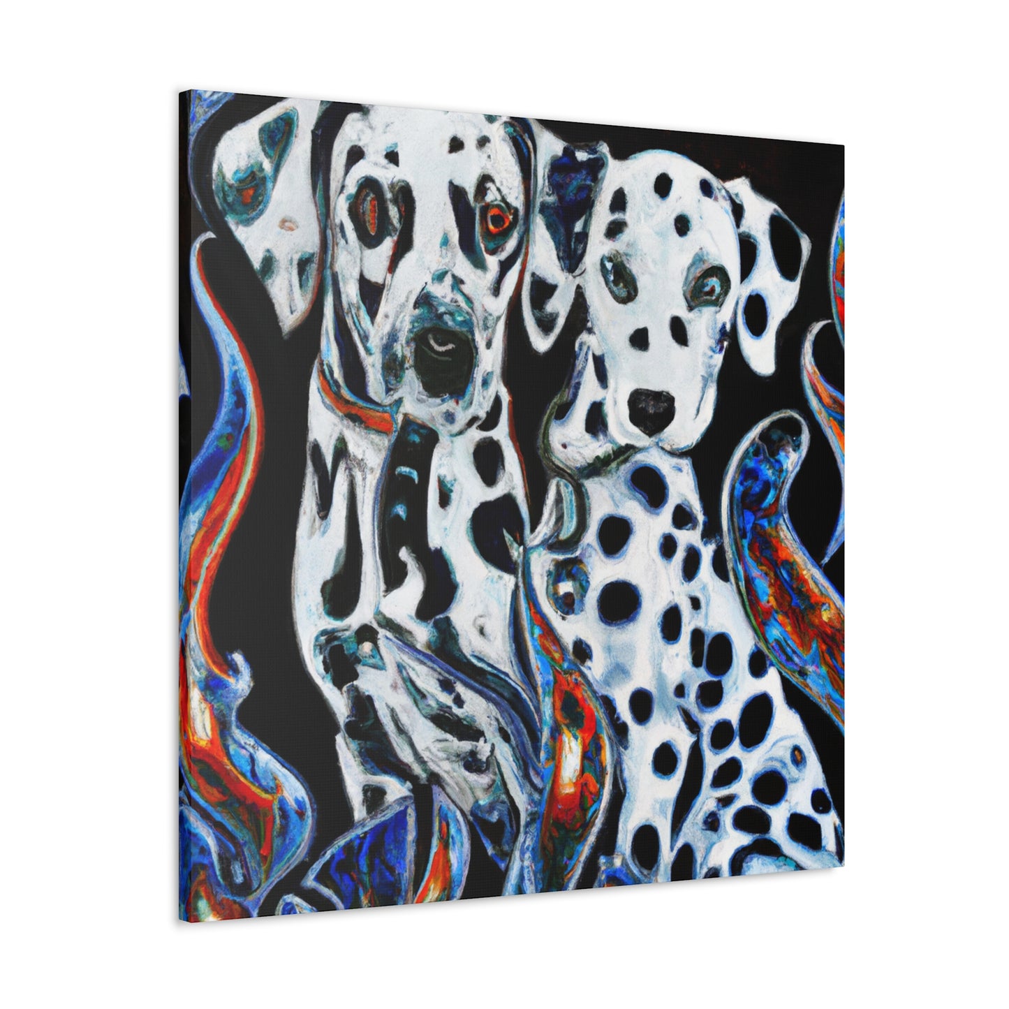 Dalmatian in Art Nouveau - Canvas