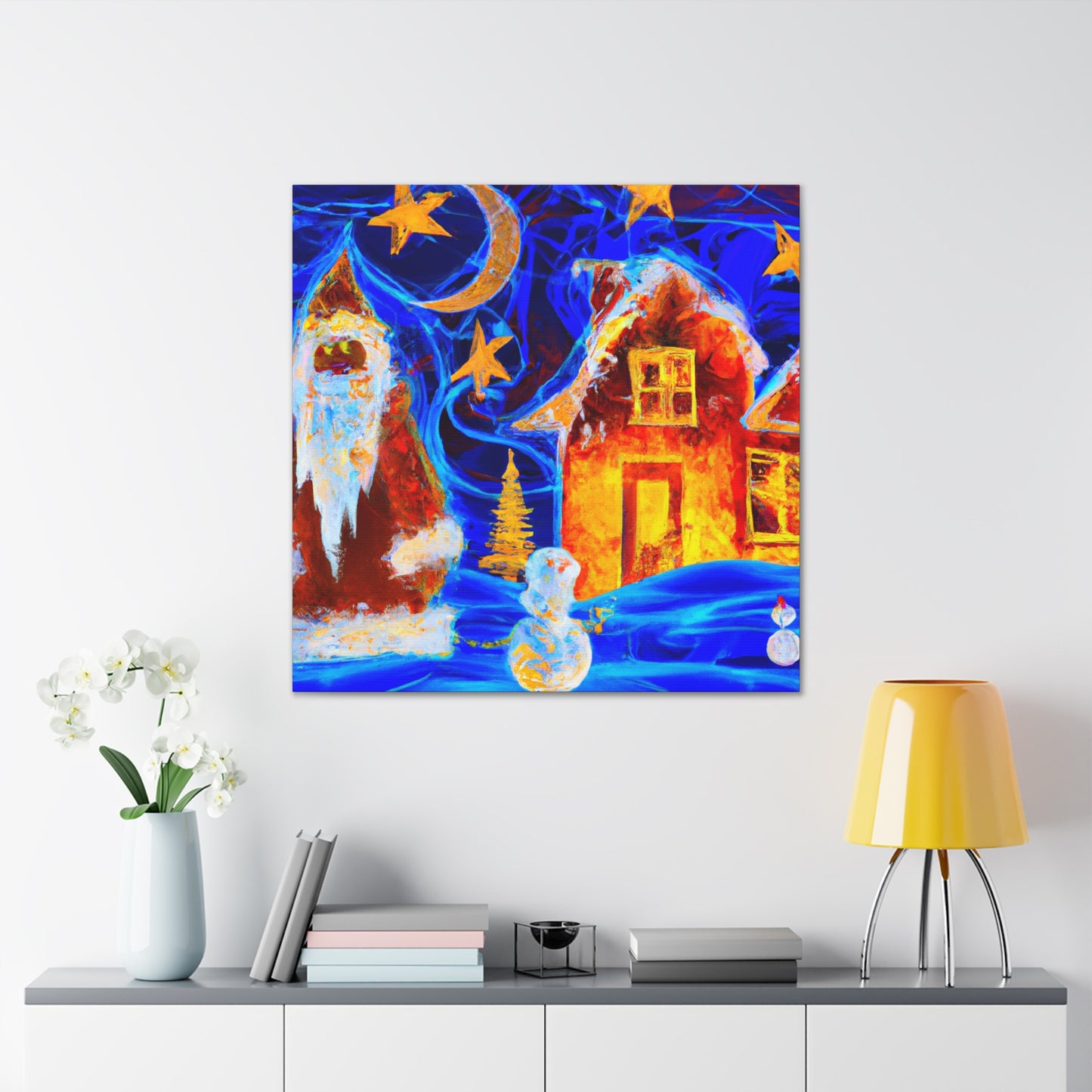 Arctic Ice Wonderland - Canvas