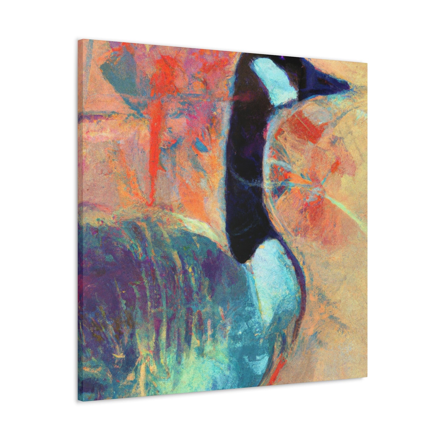 "Canada Goose Reflection 1941" - Canvas