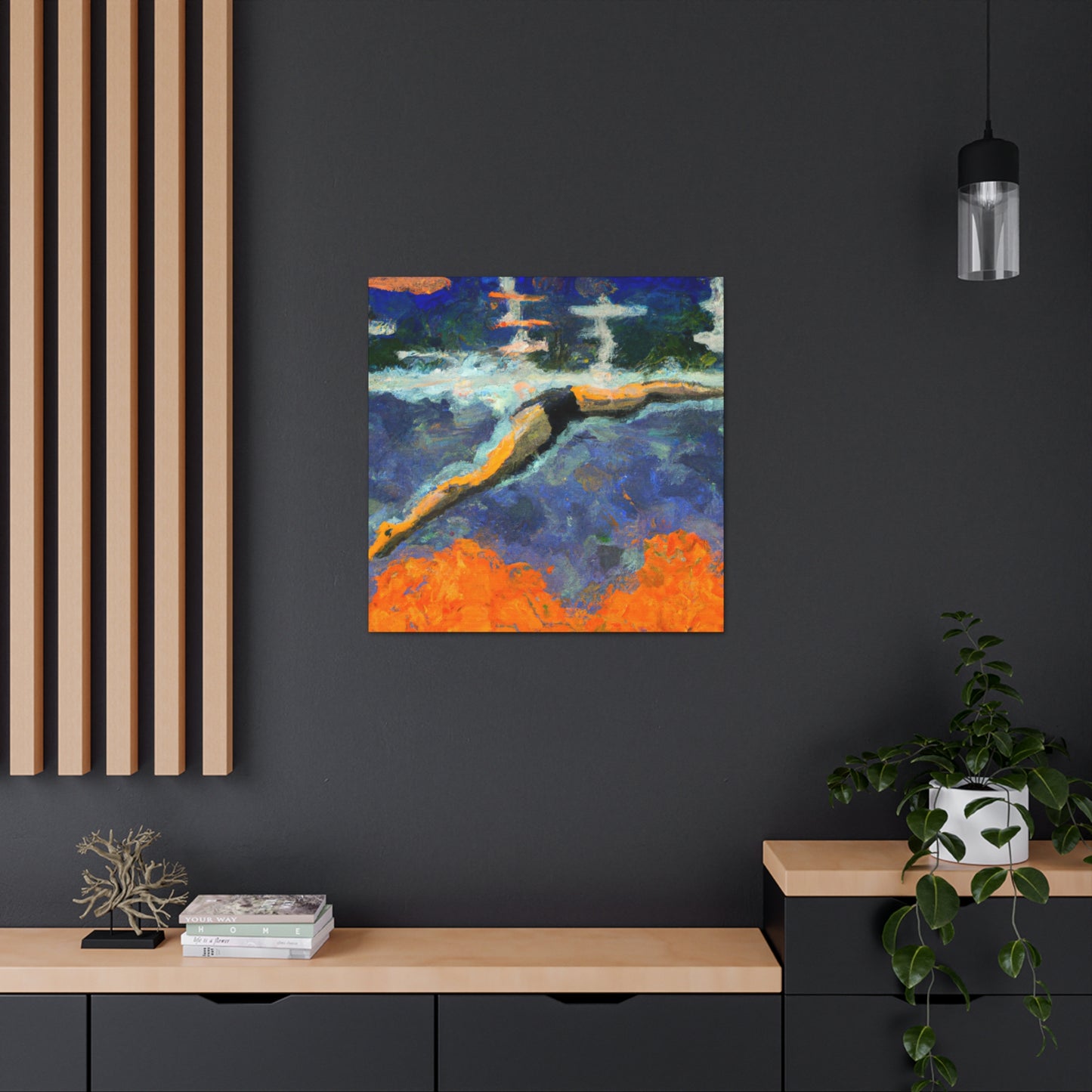 Swimming in Infinity - Canvas