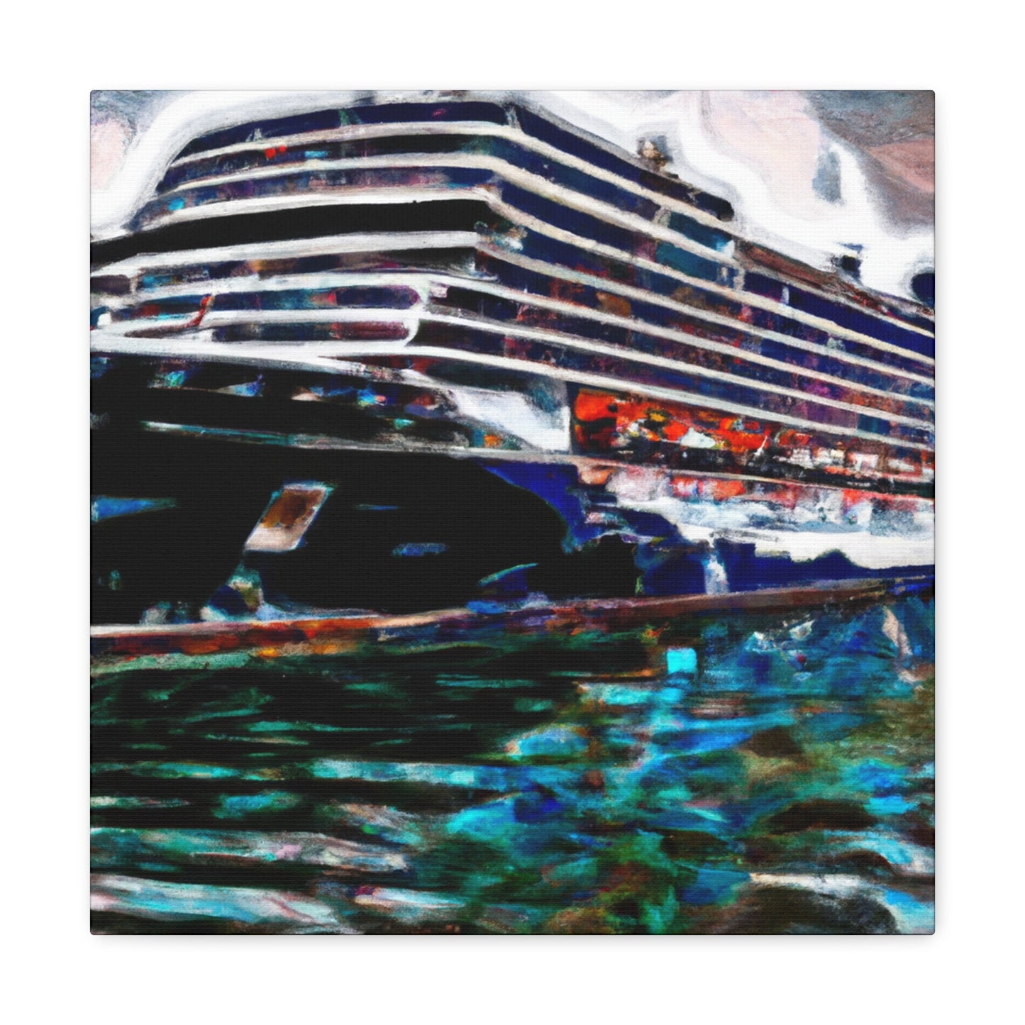 Cruise Ship Dreamscape - Canvas