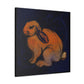 "Rabbit in the Garden" - Canvas