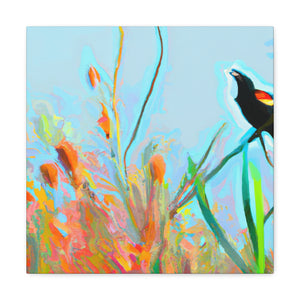 Red-Winged Blackbird Dance - Canvas