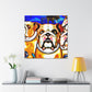 English Bulldog Dreamscape - Canvas