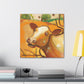 Jersey Cattle Dreamscape - Canvas