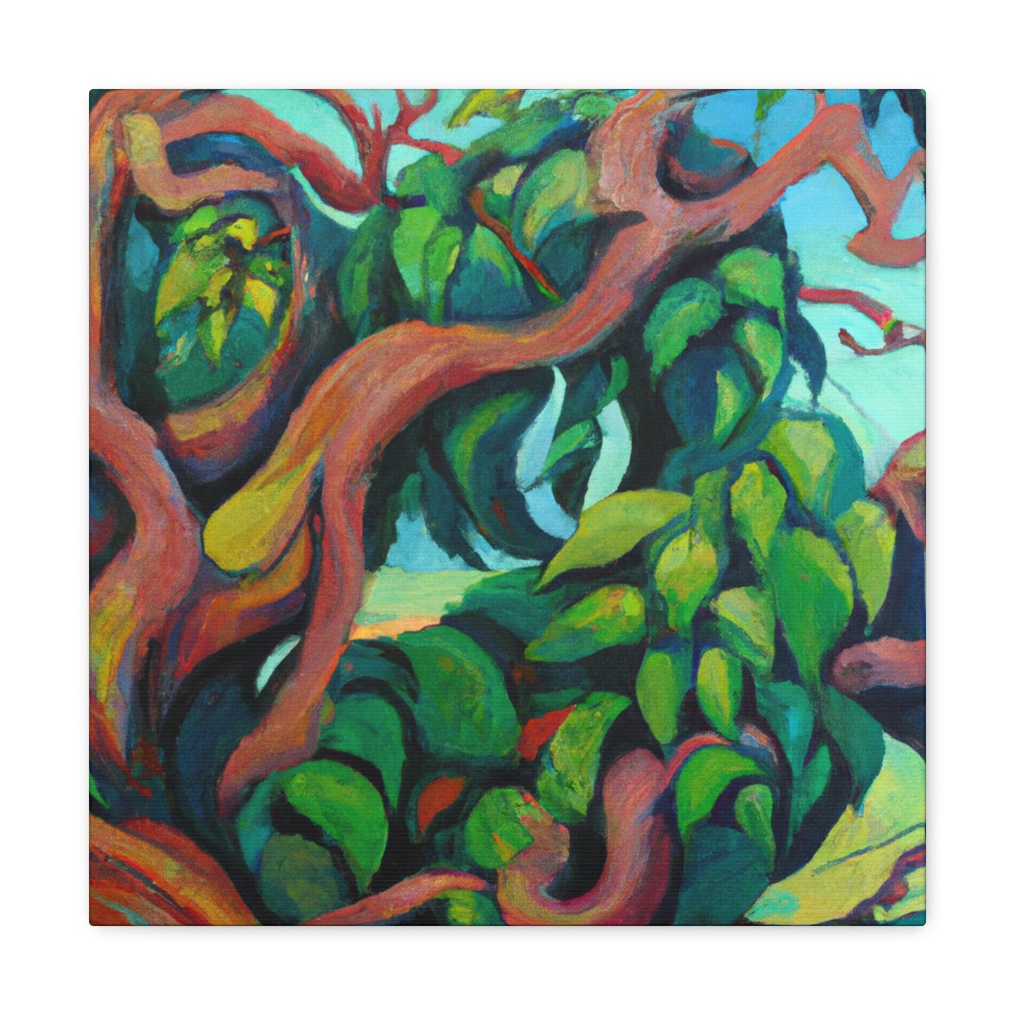 "The Banyan Majesty" - Canvas