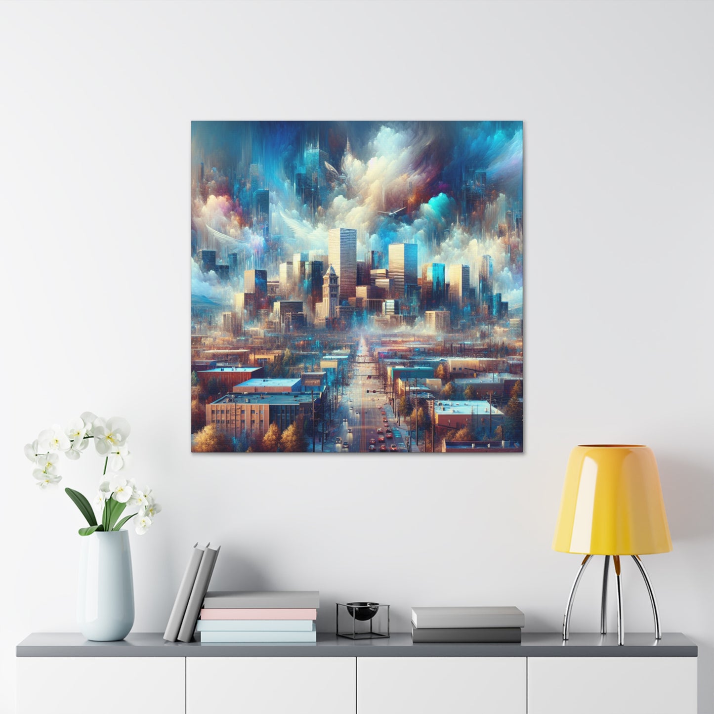 "Urban Time Capsule" - Canvas