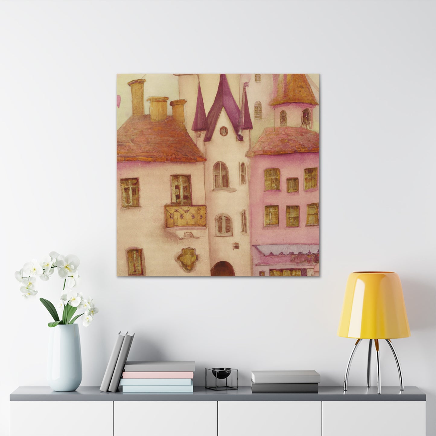 "Royal Tudor Reflection" - Canvas