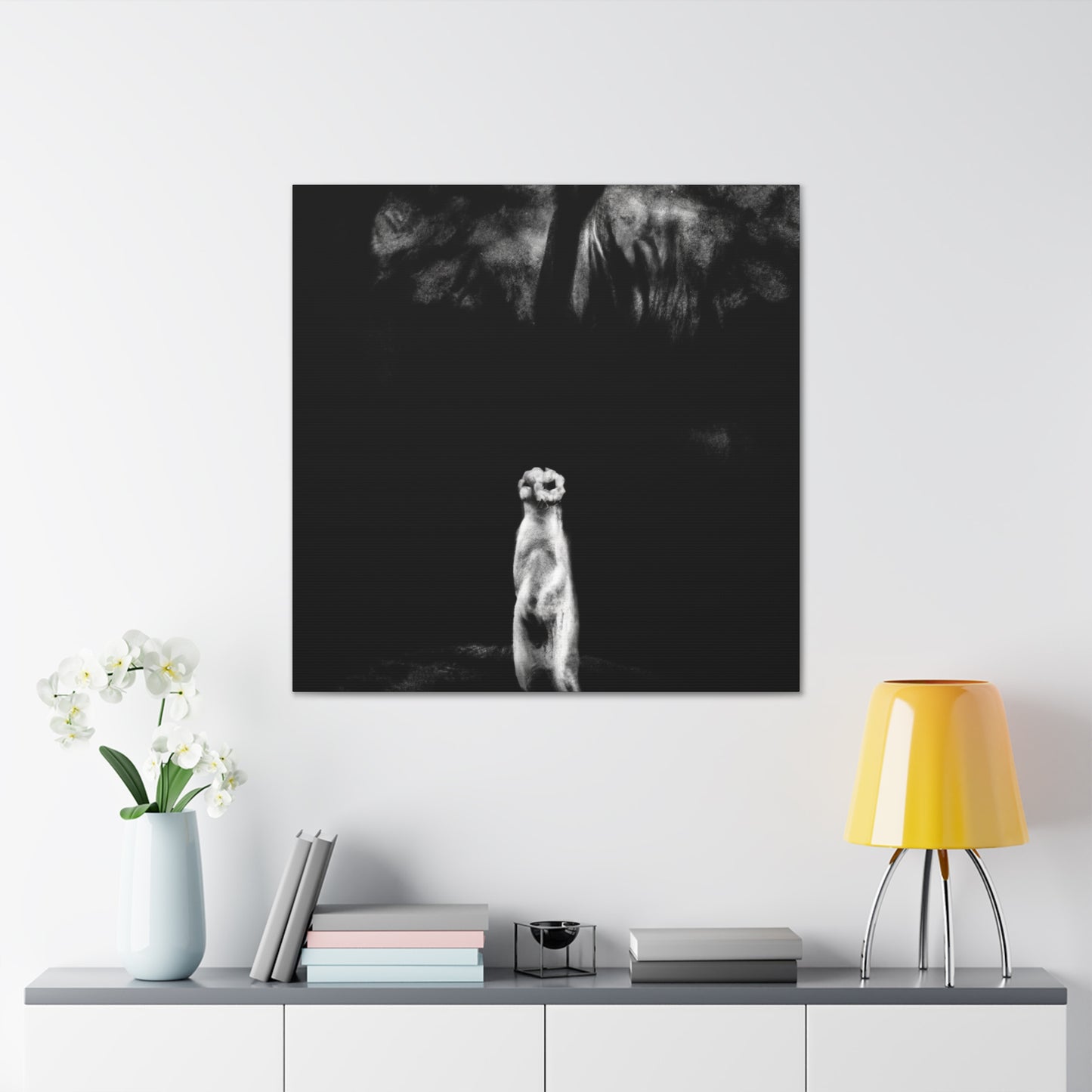 "Meerkat: A Reflection" - Canvas