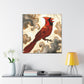 Northern Cardinal Glow. - Canvas