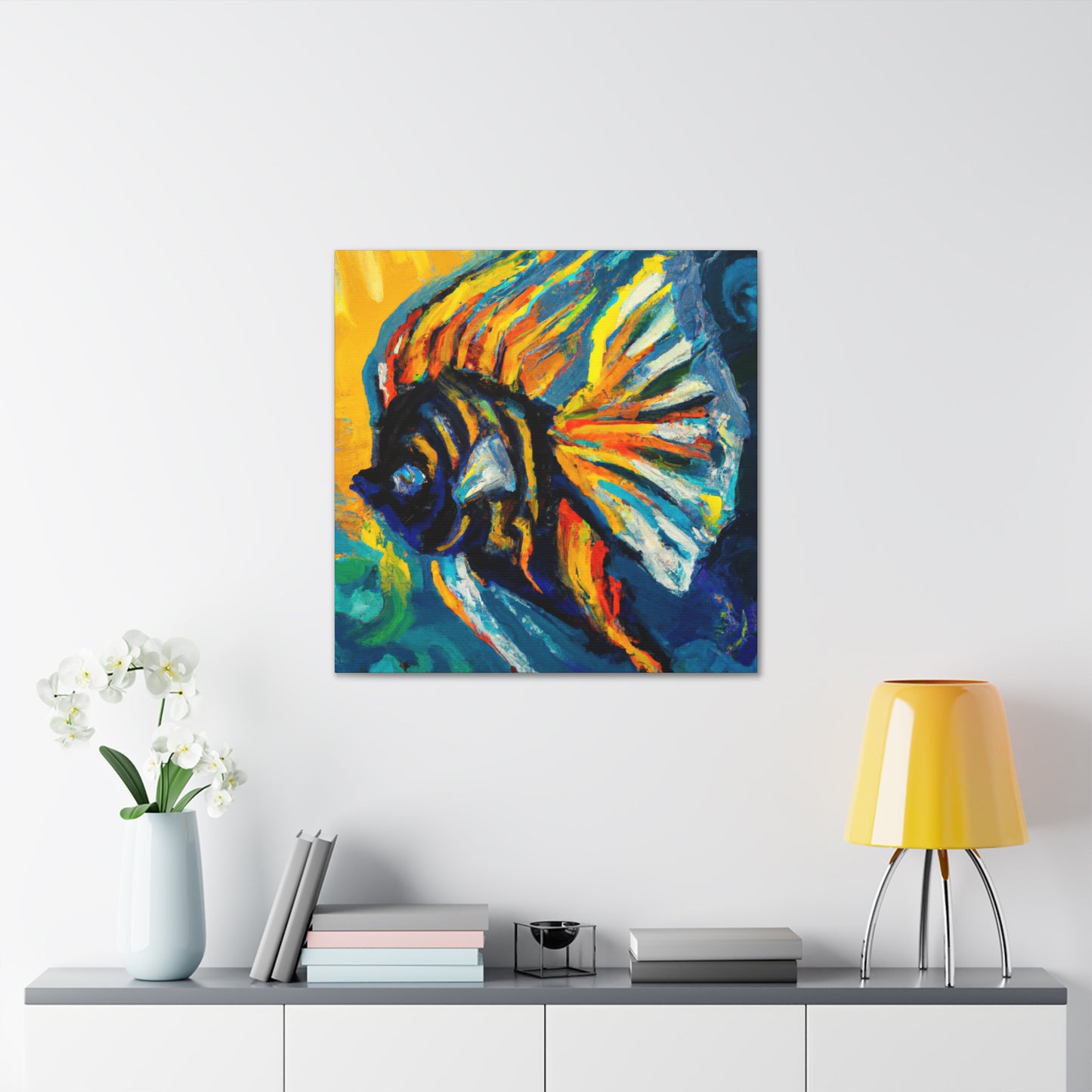 Angelfish of Impressionism - Canvas