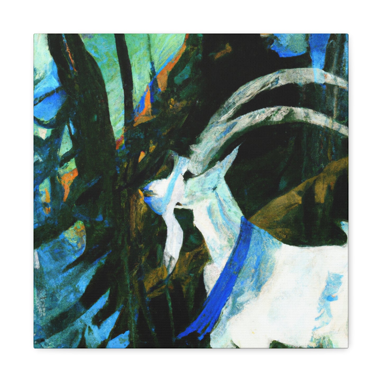 Mountain Goat Grandeur - Canvas