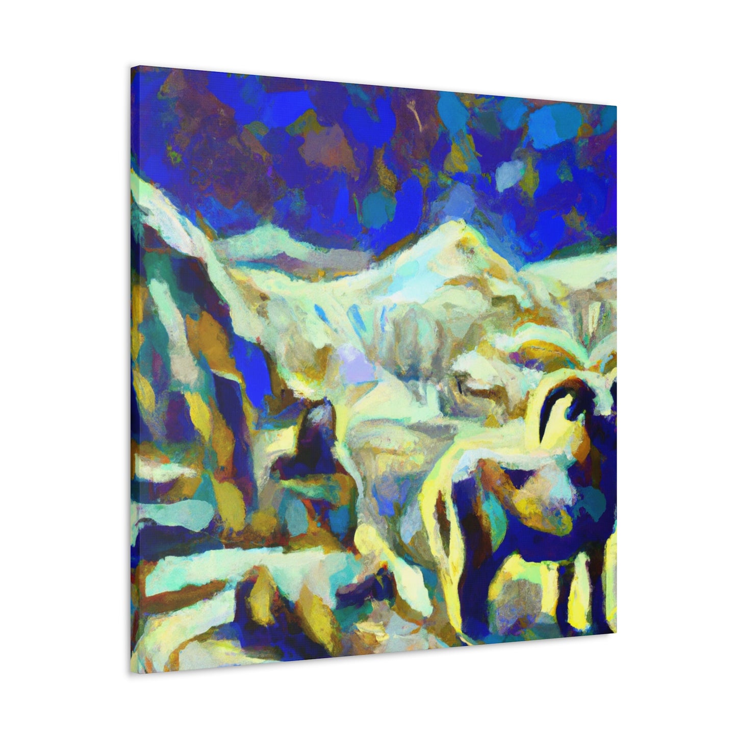 Mountain Goat Liberation - Canvas