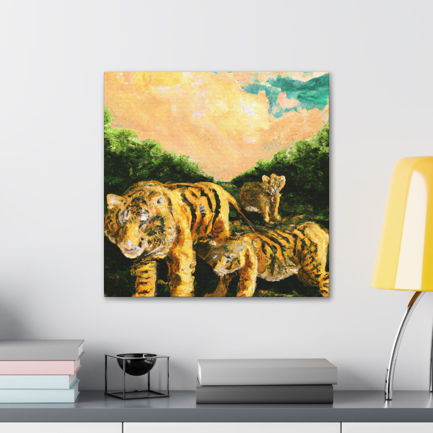 Tiger Beyond Reality - Canvas