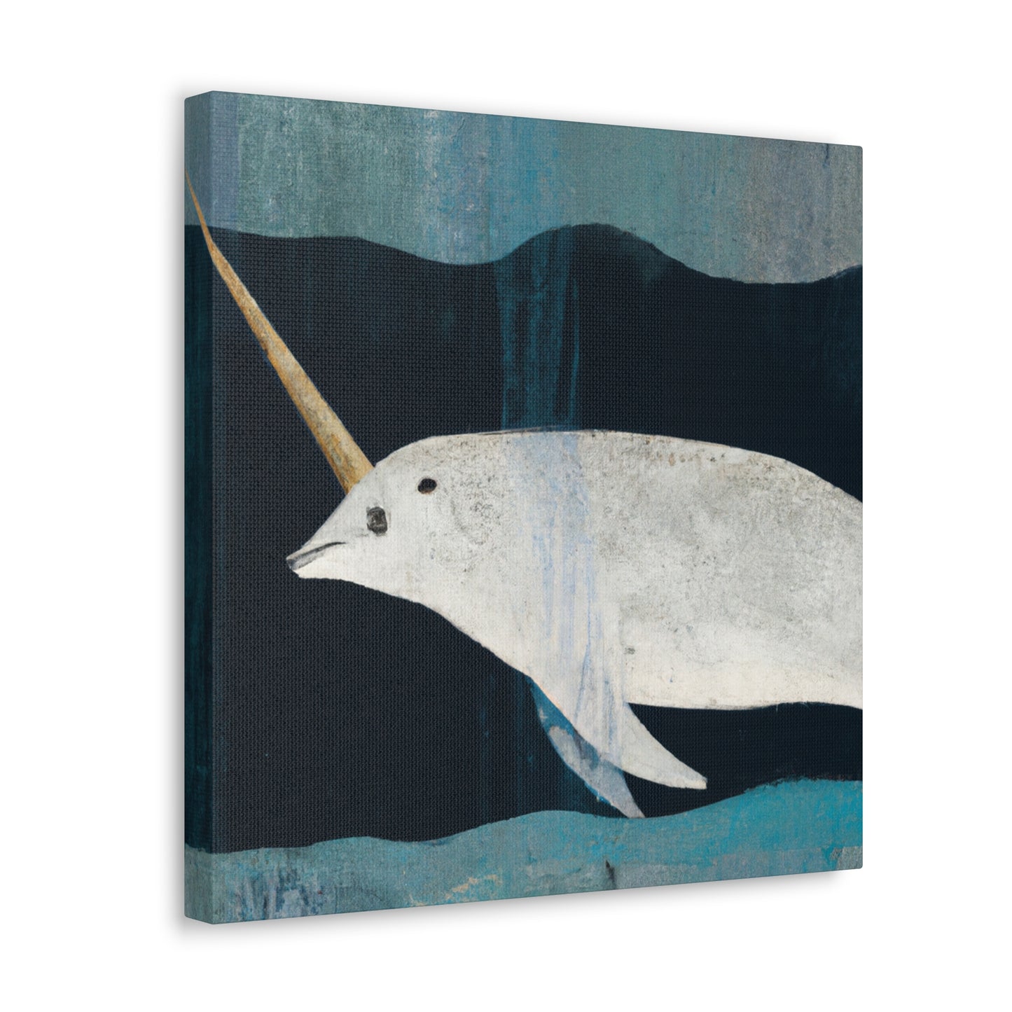 Narwhal's Mystic Dance - Canvas