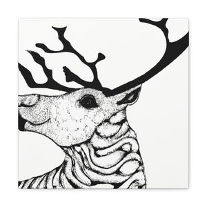 Reindeer in Dreamscape - Canvas