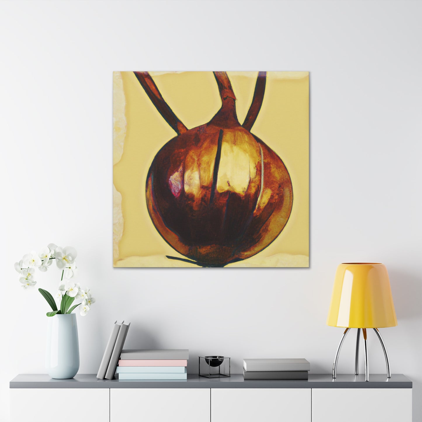 "Onion's Unbounded Beauty" - Canvas