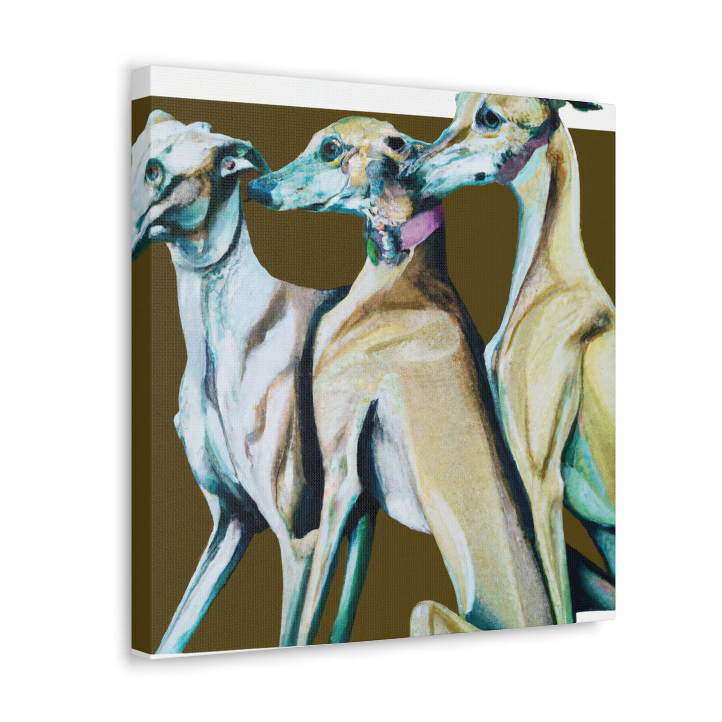 Greyhound in Splendor - Canvas