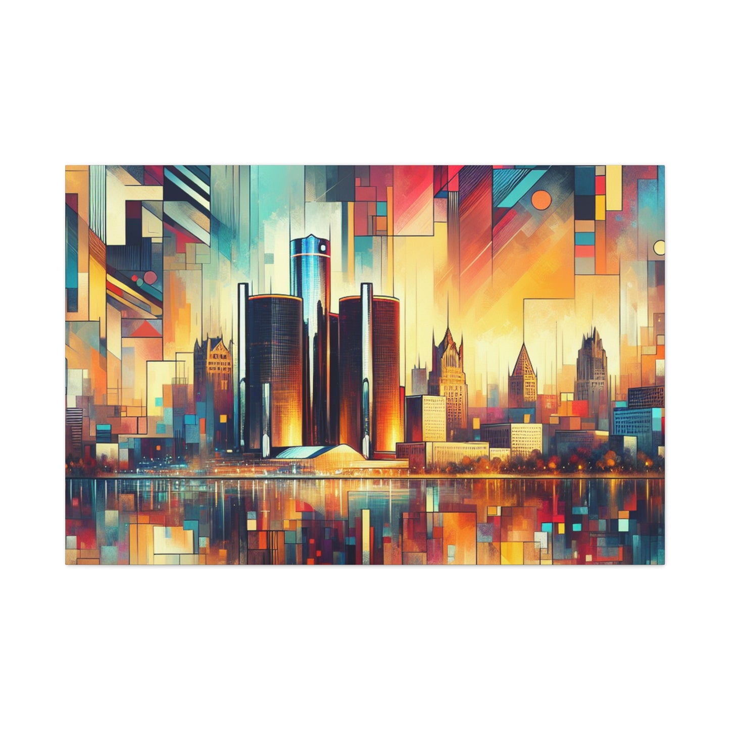 Motor City Memories - Canvas