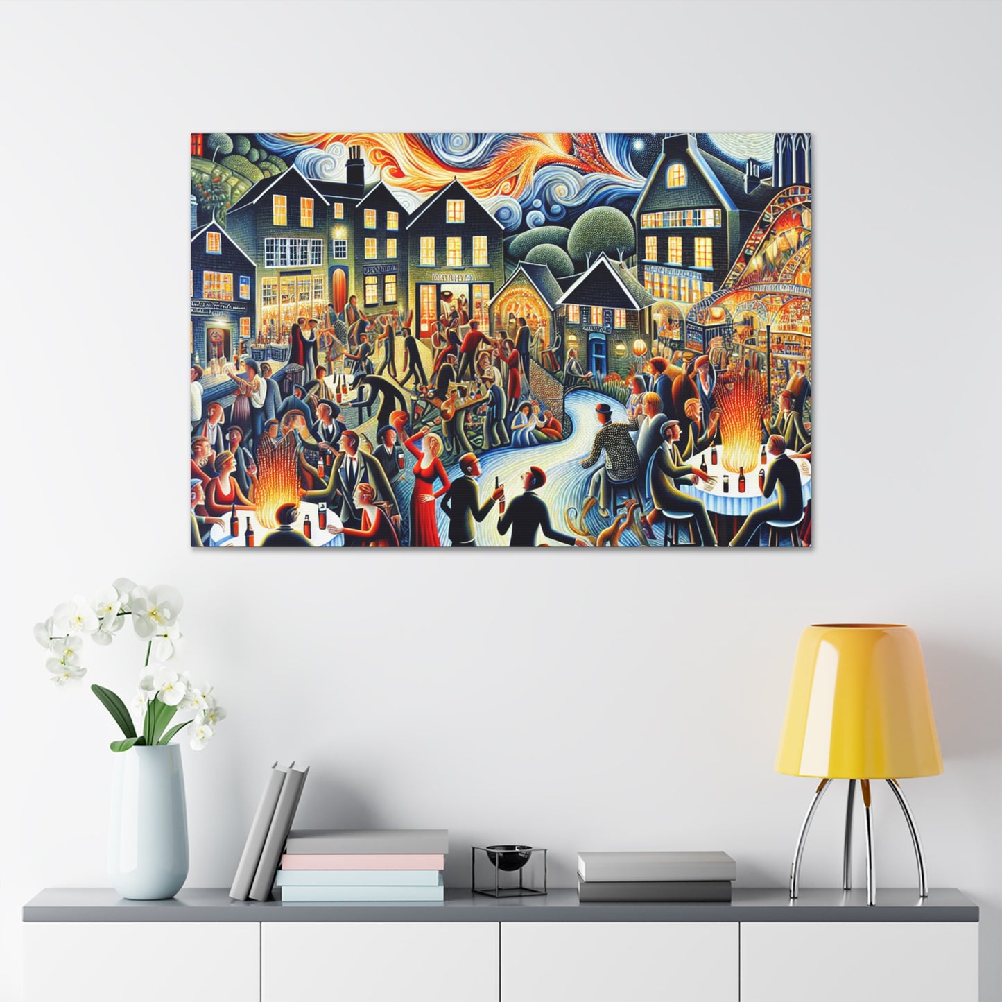 "The Alehouse Revelry" - Canvas