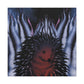 Porcupine Grandeur Drawing - Canvas