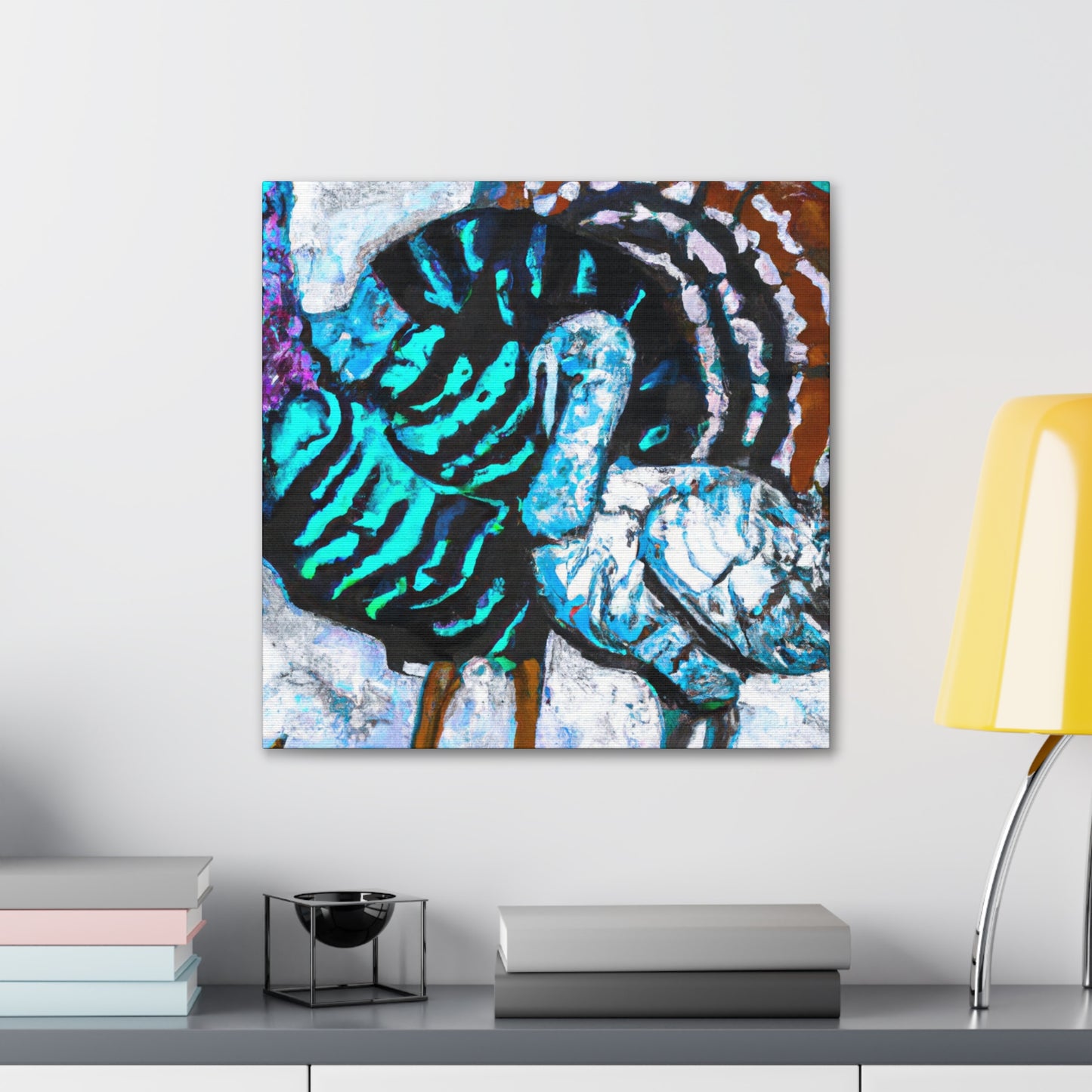 Turkey in Splendor - Canvas