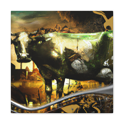 Milking the Dream Cow - Canvas