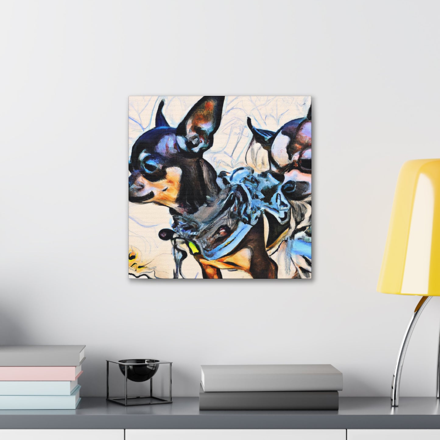 Chihuahua in Abstraction - Canvas