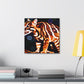 Tasmanian Tiger Reflection - Canvas