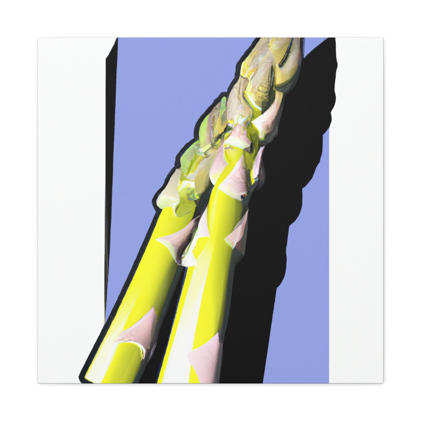 "Asparagus Minimalism" - Canvas