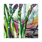 "Asparagus and Abstraction" - Canvas