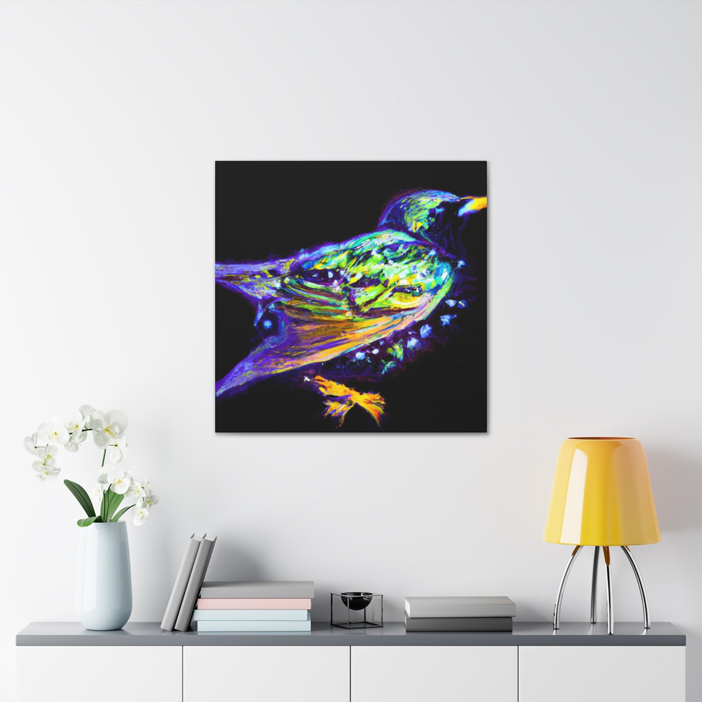 "European Starling Concert" - Canvas