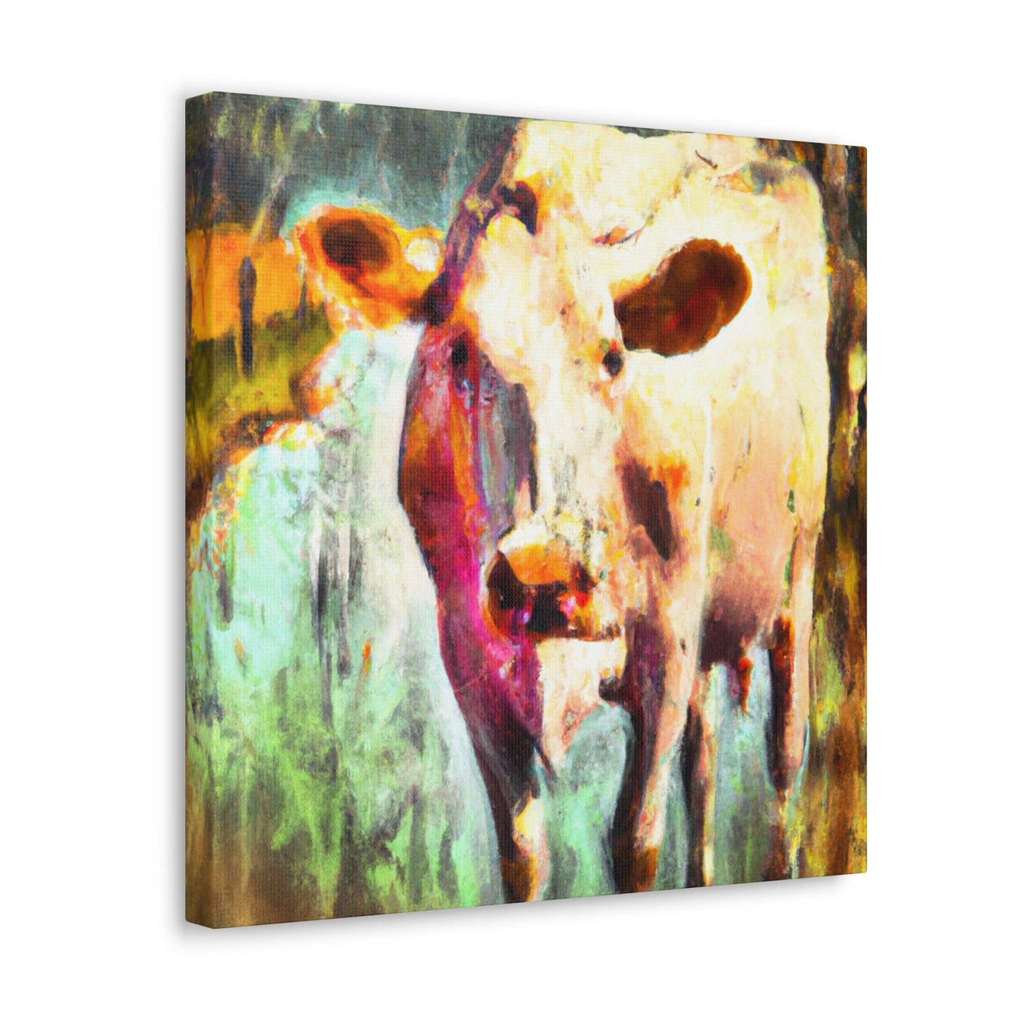 Milky Moo Mosaic - Canvas