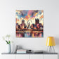 "Urban Symphony Unleashed" - Canvas