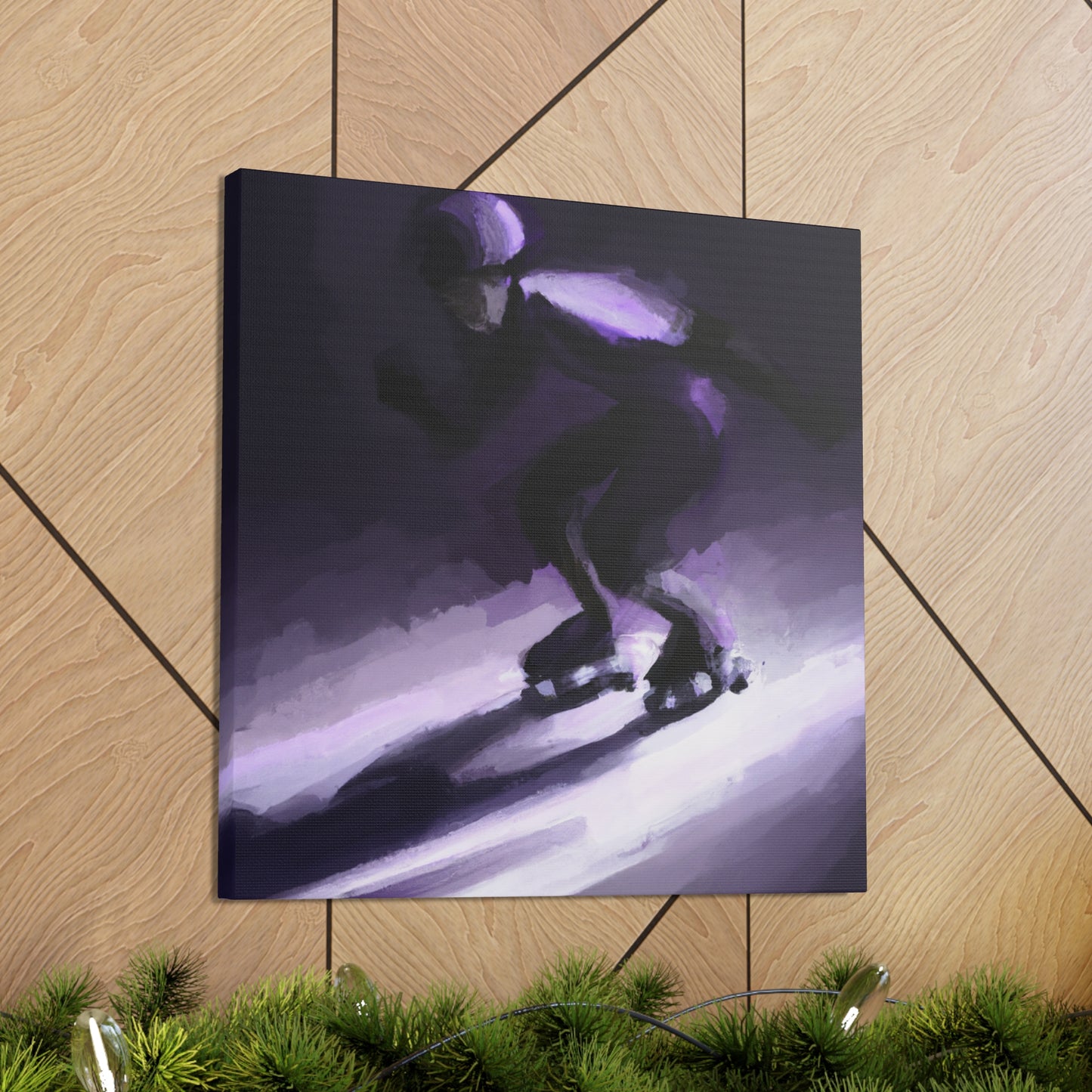 "Skating with Style" - Canvas