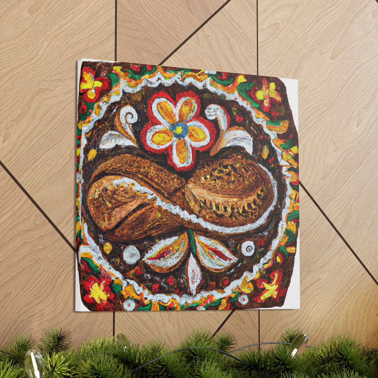 "Harvest of Fresh Bread" - Canvas