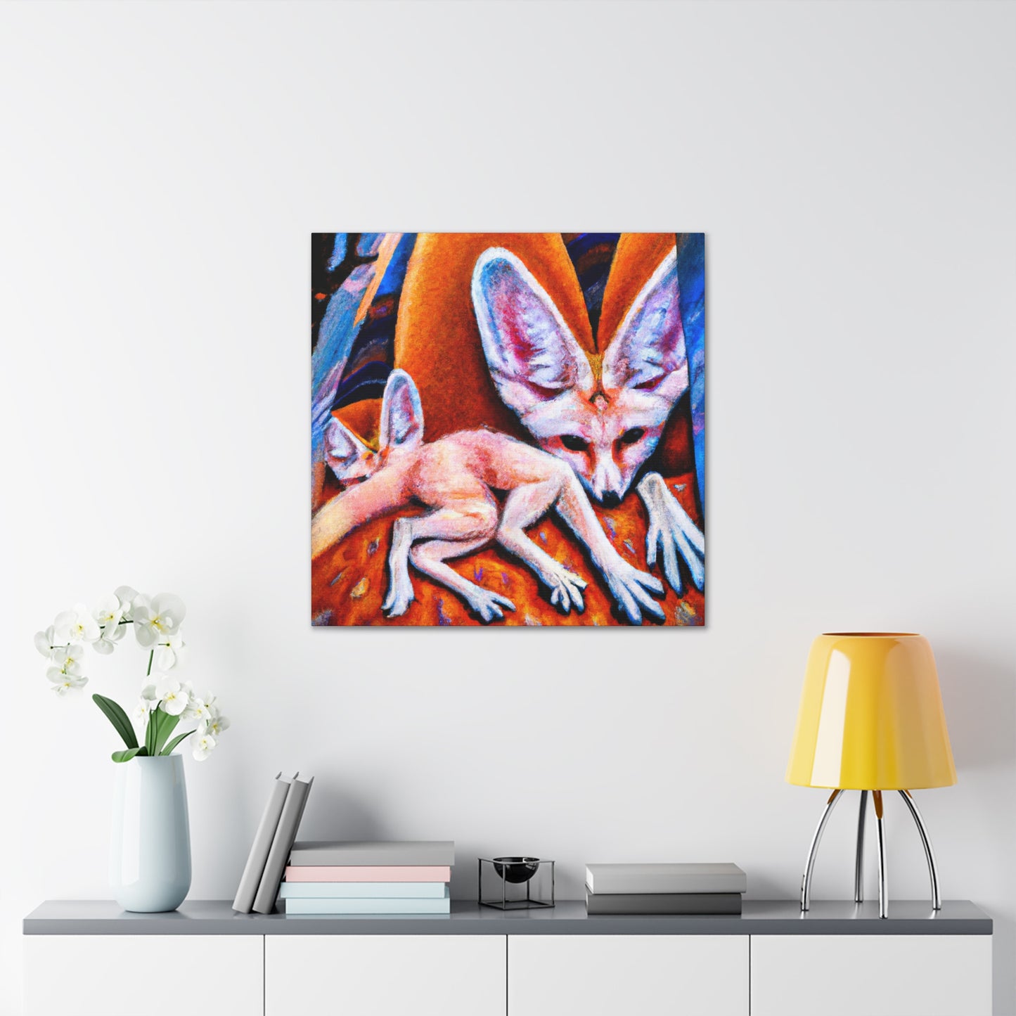 Fennec Fox Fantasia - Canvas