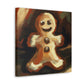 Gingerbread Man Grandeur - Canvas