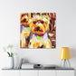 "Yorkshire Dog Grandeur" - Canvas