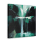 "Rushing Waterfall Beauty" - Canvas