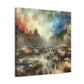 Nocturnal Bazaars Abound - Canvas