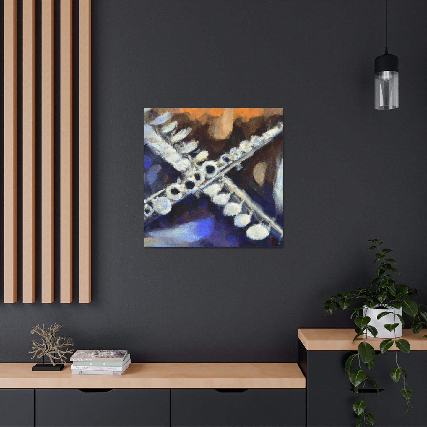 "Flute of Impressionism" - Canvas