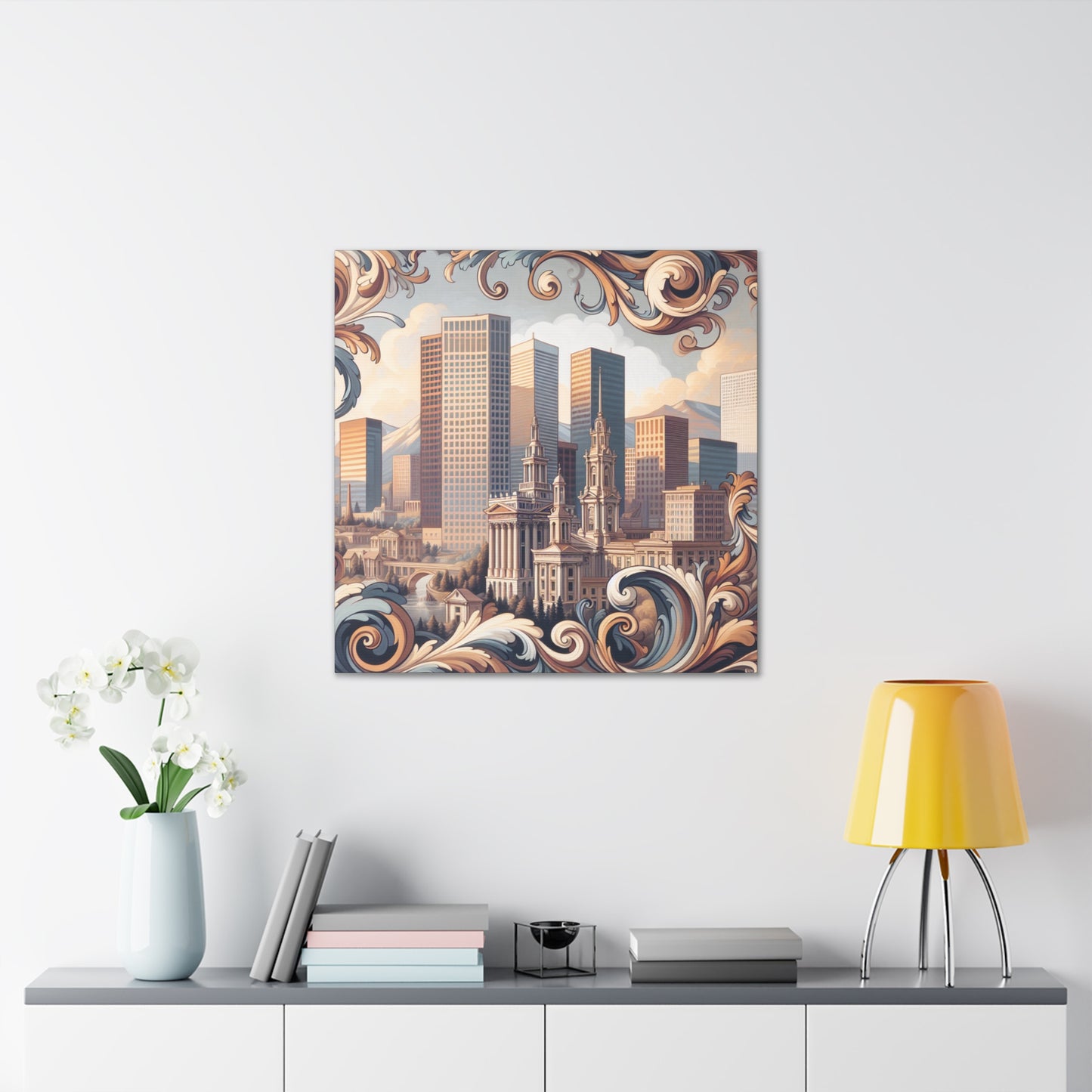 "Majestic Dreams of Denver" - Canvas